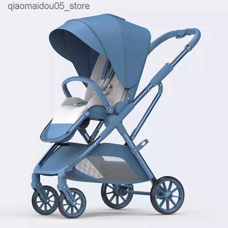 Strollers# The newly arrived panoramic portable baby stroller in 2024 is ergonomically designed with a seat subwoofer suitable for newborns to lie on 