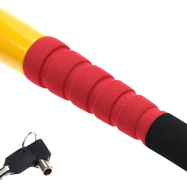 Baseball Bat Style Car Steering Wheel Locks Anti-Theft And Defense Lock Universal Tools with Keys