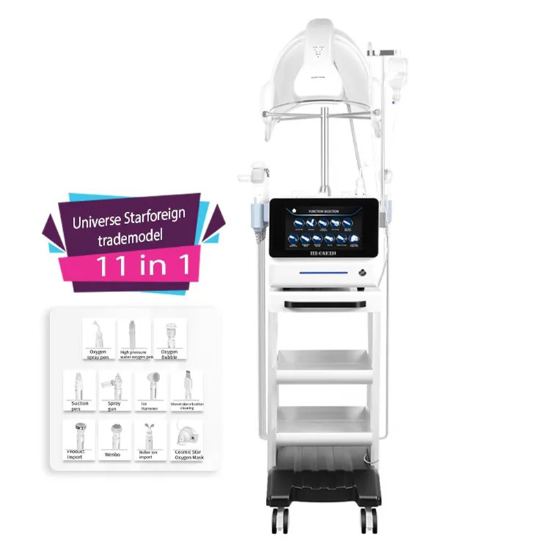 Newest PDT Light Therapy Beauty Dermabrasion Jet Peel Water Oxygen Skin Rejuvenation Machine Skin Deep Cleaning Beauty Beauty Machine