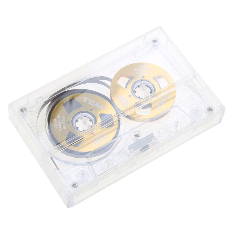 Sided Double Metal Cassette Tape Blank Recording Tape Player 2025 Empty Tapes for 50 Minutes of Clear Music Sound Recording
