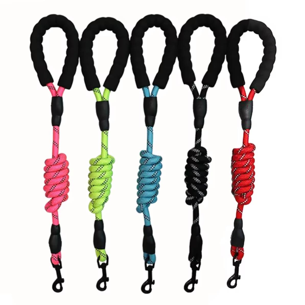 Strong Dog Leash Pet Leashes Reflective Leash For Big Small Medium Dog Leash Drag Pull Tow Golden Retriever