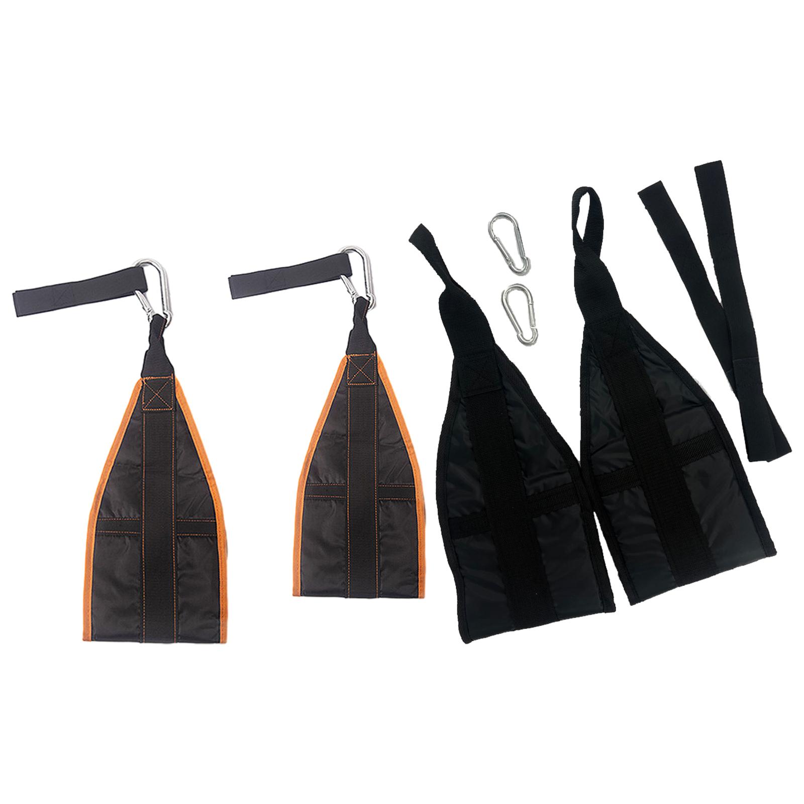 Ab Toning Belts Abdominal Trainer Belt Practical Door Hanging Nonslip Exercise Home Pull up Bar Attachment Hanging Ab Straps