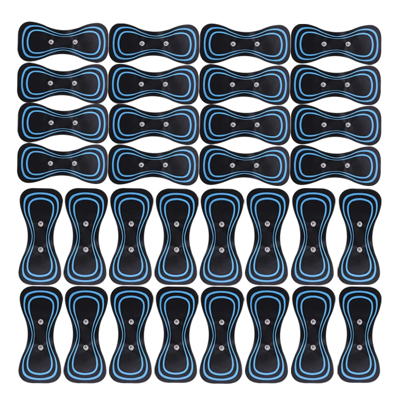 Cervical Massage Gel Pads Replacement, Neck Massager Patches, Self Adhesive Trainer, Hip Exerciser Replacement Pads