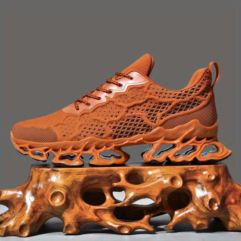 Mens Outdoor Adventure Sneakers Lightweight & Ventilated with Padded Comfort, Shock-Absorbing Soles Durable, Impact-Guarding Performance - Perfect for