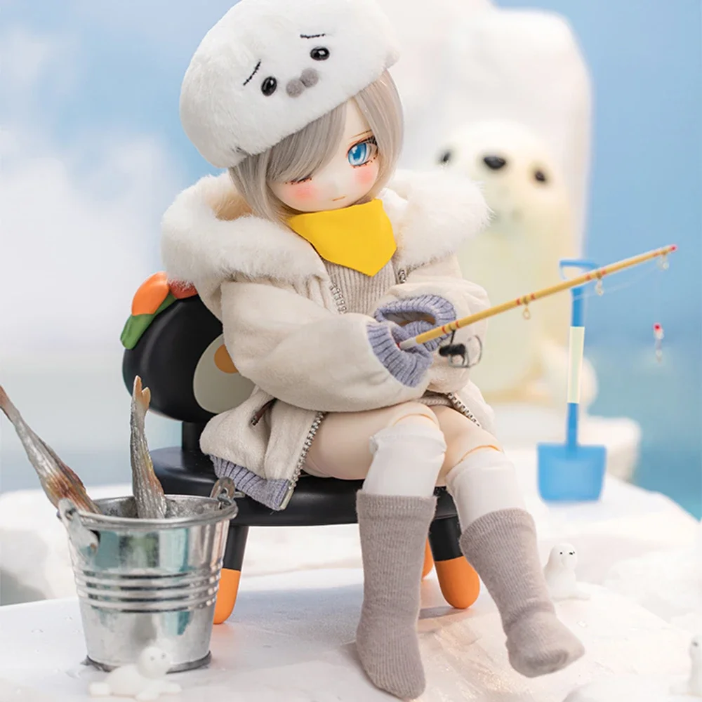 New Tinyfox Seal Special 1/6 Bjd Girl Body Nomi Mjd Kawaii Dolls Collect Beautiful Movable Ball-jointed Figure Genuinegifts