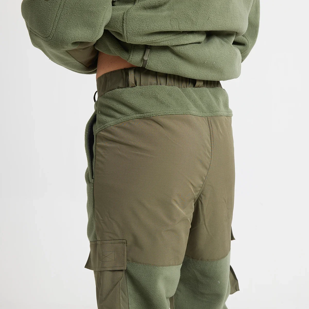 Fleece Hunting Suits Hiking Pants Men Military Tactical Jacket Camouflage Outdoor Sports Thermal Coat Outdoor Jackets 400GSM