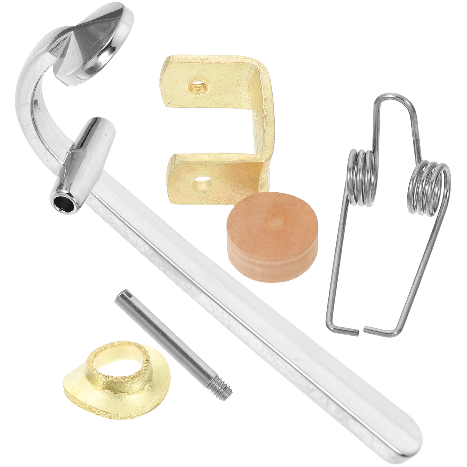 Set Of Trombone Complete Accessories Corks Draining Component Vaes Musical Instrument Plastic Mountings Water ddmysmile Gate Key Bond Smile