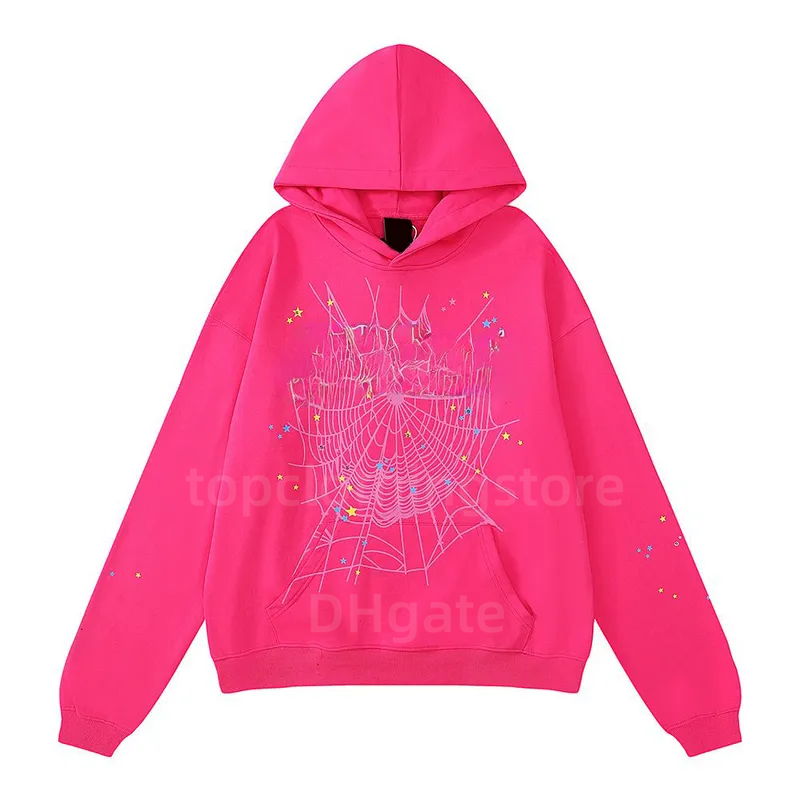 Designer men hoodie Pink Sweatshirt mens Cotton Fashion Hoodies Hoody Unisex sportswear Y2K Hip Hop Tracksuit Pullover high quality S-XL