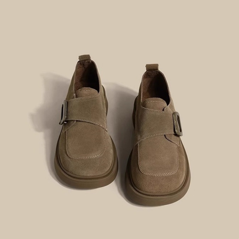 Women's Dress Shoes:Fashion Simple Design France Elegant Style 2024 Retro Trendy Versatile,Black/Brown/Khaki