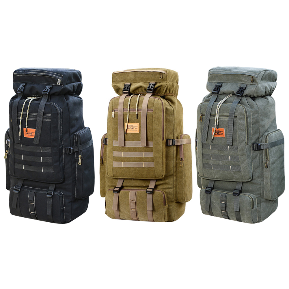 80L Riding Sports Multifunctional Backpacks Double Storage Backpack Large Capacity Comfortable for Outdoor Cycling Accessories smile