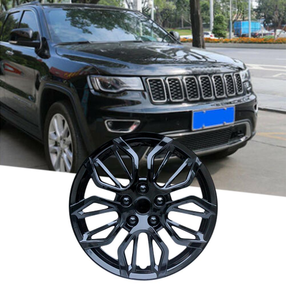 1PC Universal 15" Car Wheel Trims Hub Cover Rim Center Spoke Car Decorative Wheel Clip Hubcap Cover On 10 Accessories D1S8
