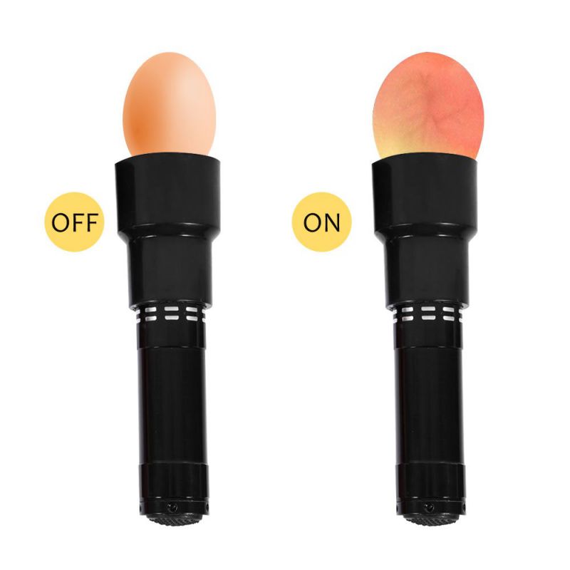 1Pcs Egg Candler Tester High Intensity Cool LED Light Candling Lamp Rechargeable For All Types Egg Broody Or Incubator Monitor