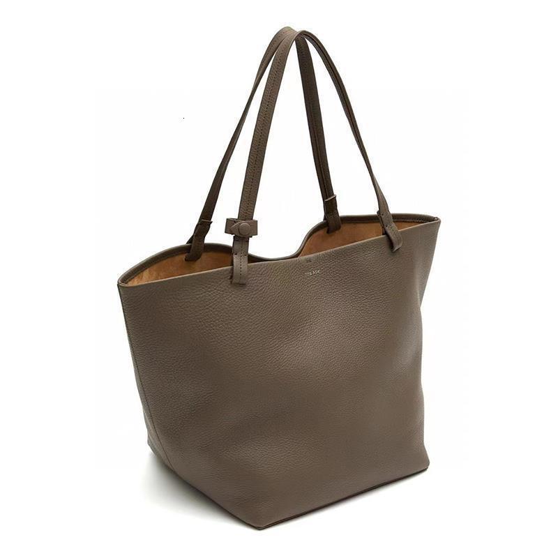 Tote Bags For Women Cowhide Large Capacity Commuter TR Fashion Purses And Handbags Mother-And-Child Shoulder Bag Genuine Leather