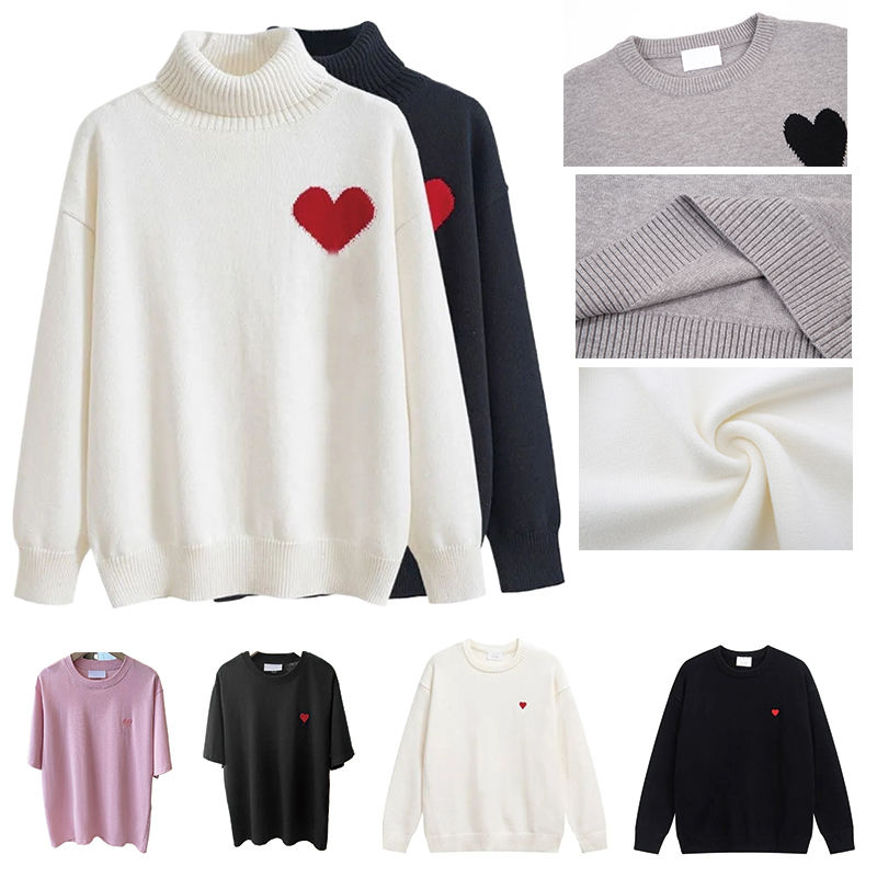 designer sweater men sweater designer knitwear mens knitwear love&heart A embroidery woman sweaters men winter cotton sweats paris s-xl