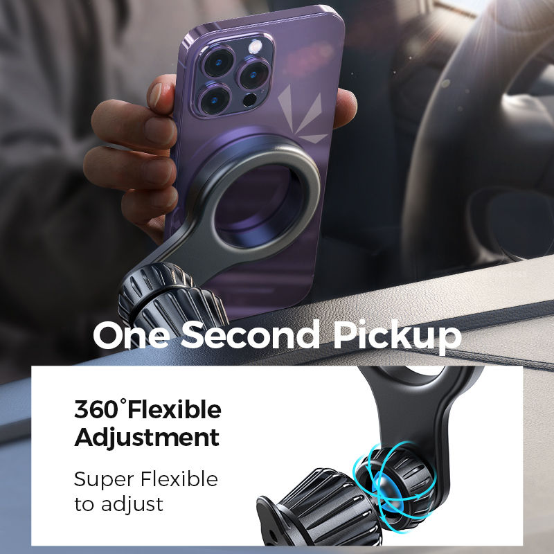 Joyroom Universal Magnetic Car Phone Holder Strong Car Air Vent Phone Mount Compatible with iPhone Samsung LG Google Pixel, etc