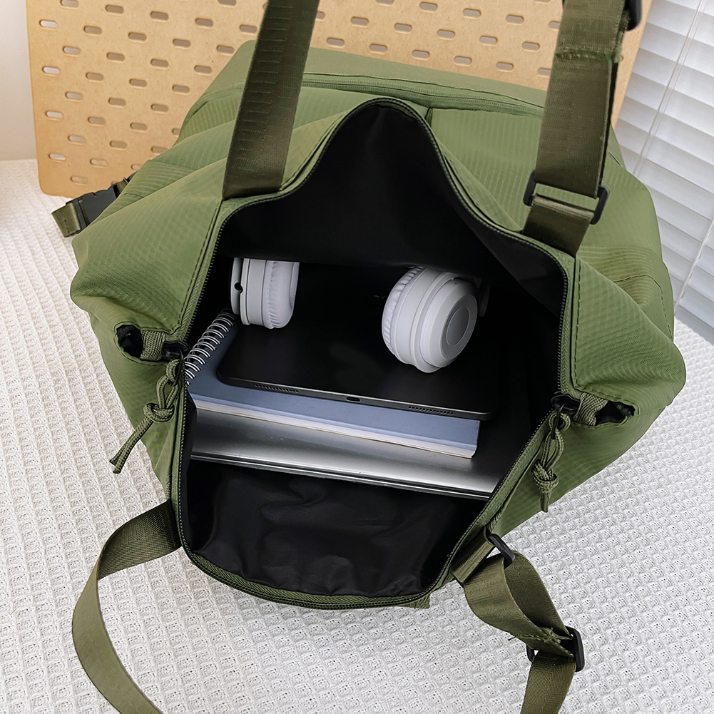 Trend Lightweight Unisex Backpack Women&Men Travel Backbag Ddmysmile Large Capacity Solid Colour Multifunctional ddmysmile Versatile Outdoor Bag Smile