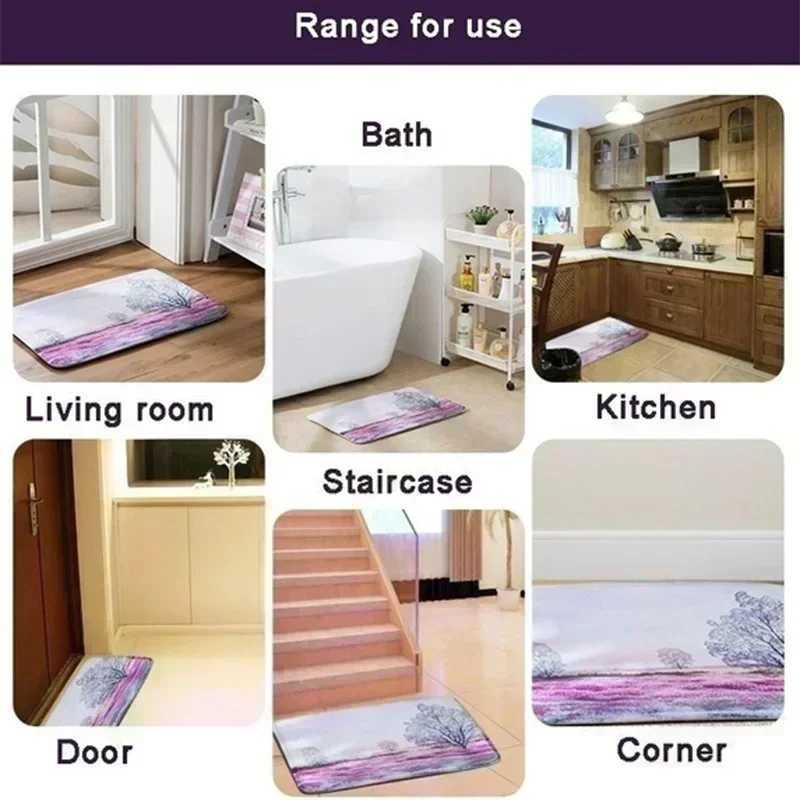 Carpet Boho Area Rugs Washable Vintage Modern Neutral Large Flannel Carpet for Dinning Ro Living Ro Bedro Farmhouse Non Slip Mat Z241113