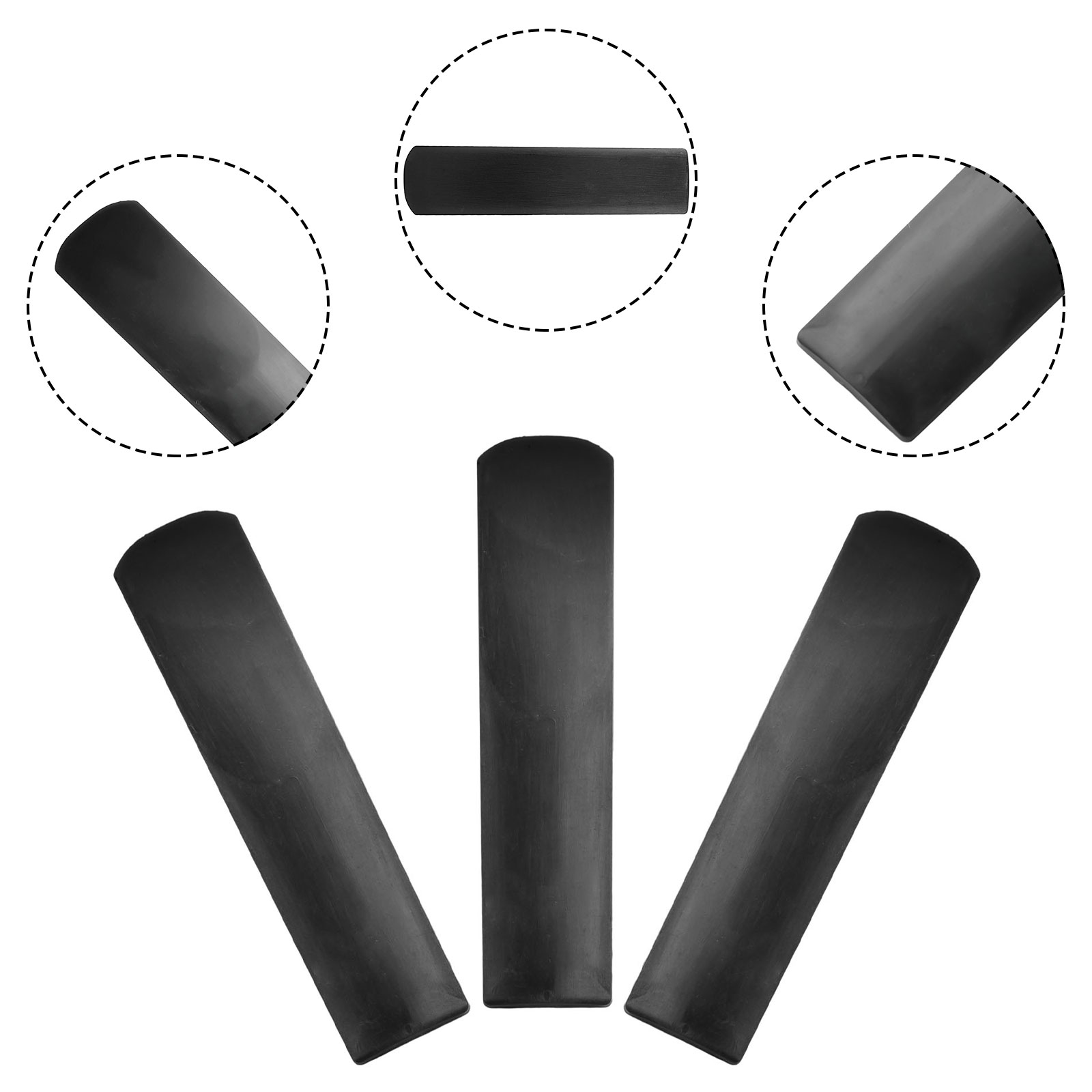 Reeds Reeds Resin Saxophone ddmysmile Musical Instruments 3 Pack Resin Plastic Soprano/Alto/Tenor Wind Moving Smooth Woodwind Smile