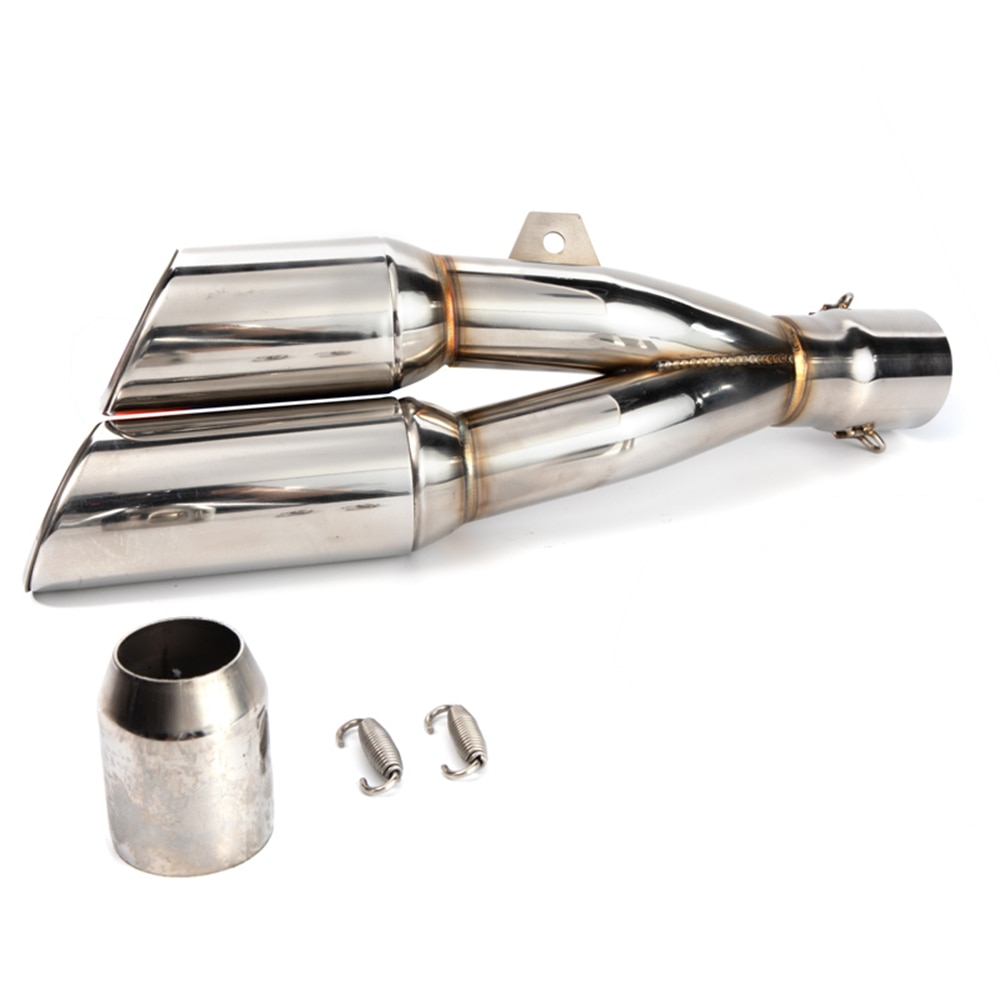 Motorcycle Exhaust Pipe Escape Modified Motorbike 51mm Muffler For Ninja250 400 yzf R3mt07 09 CBR 650r 1000RR S1000RR R6