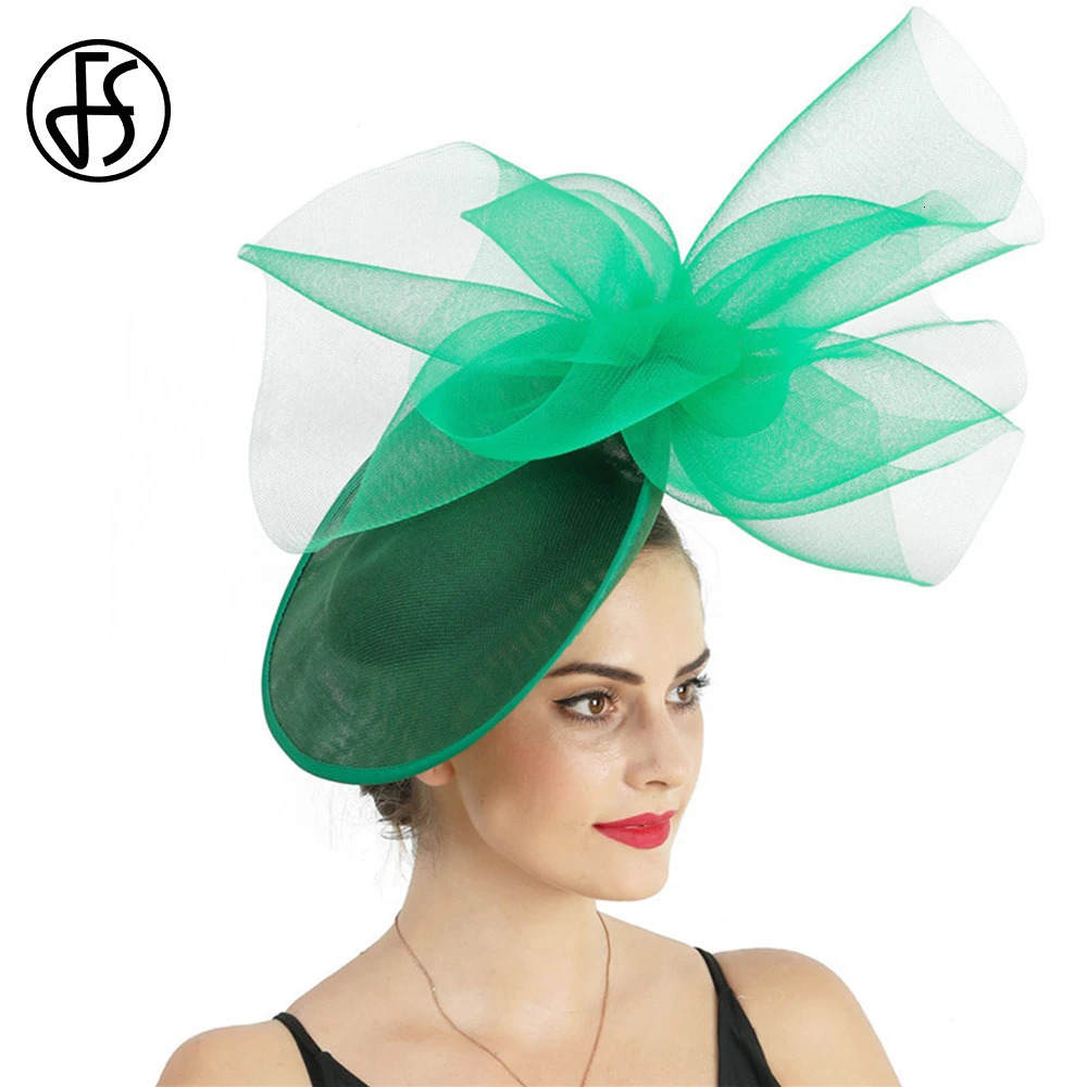 FS Fascinators Horse Racing Festival Hats For Women Pillbox Cap Wedding Church Millinery Ladies Cocktail Tea Party Dress Fedoras 240412