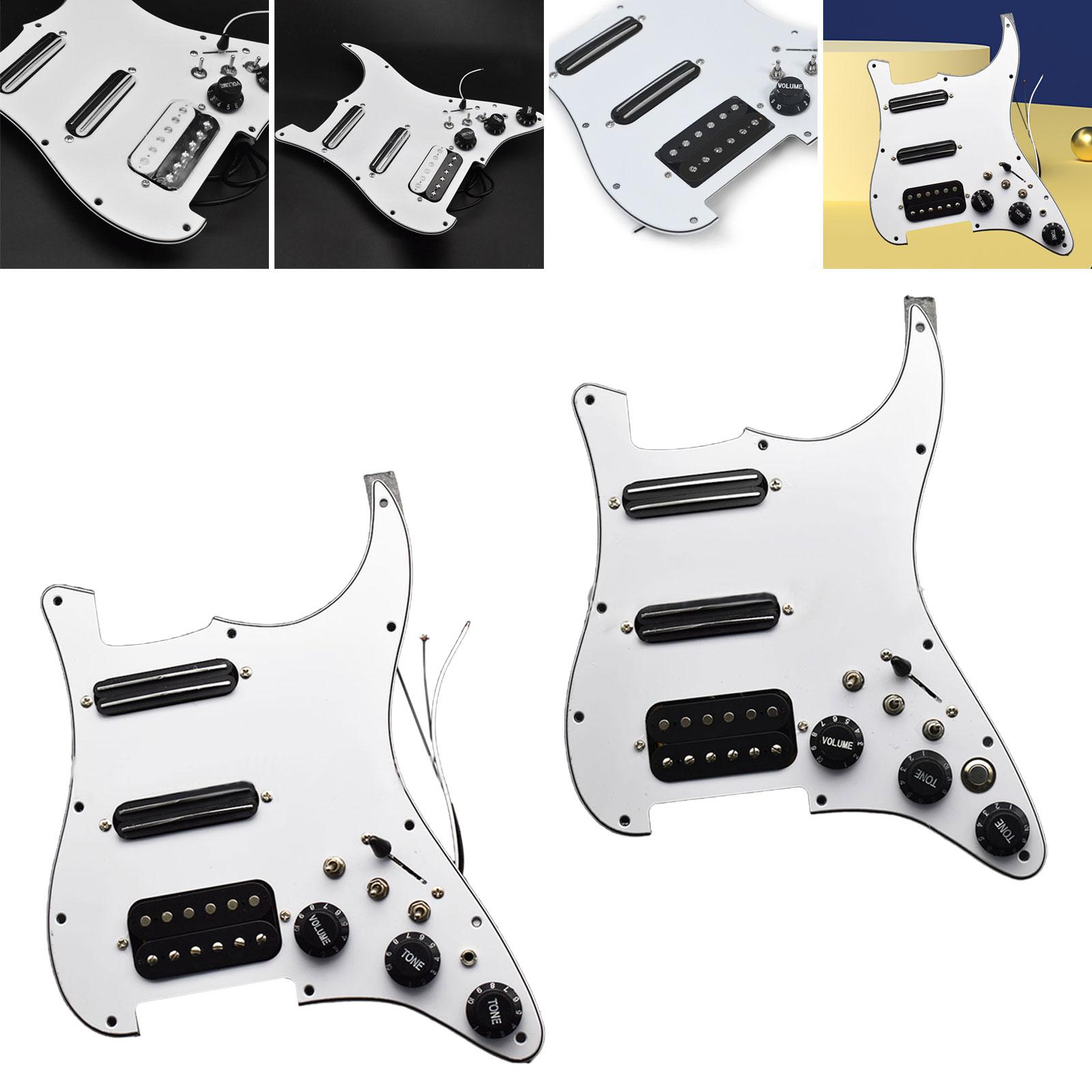 Electric Guitar Pickup Loaded Prewired Scratchplate for Electric Guitars