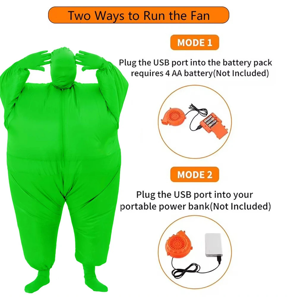 Inflatable Costume Full Body Suit Halloween Christmas Costumes Fancy Dress Adult 241113
