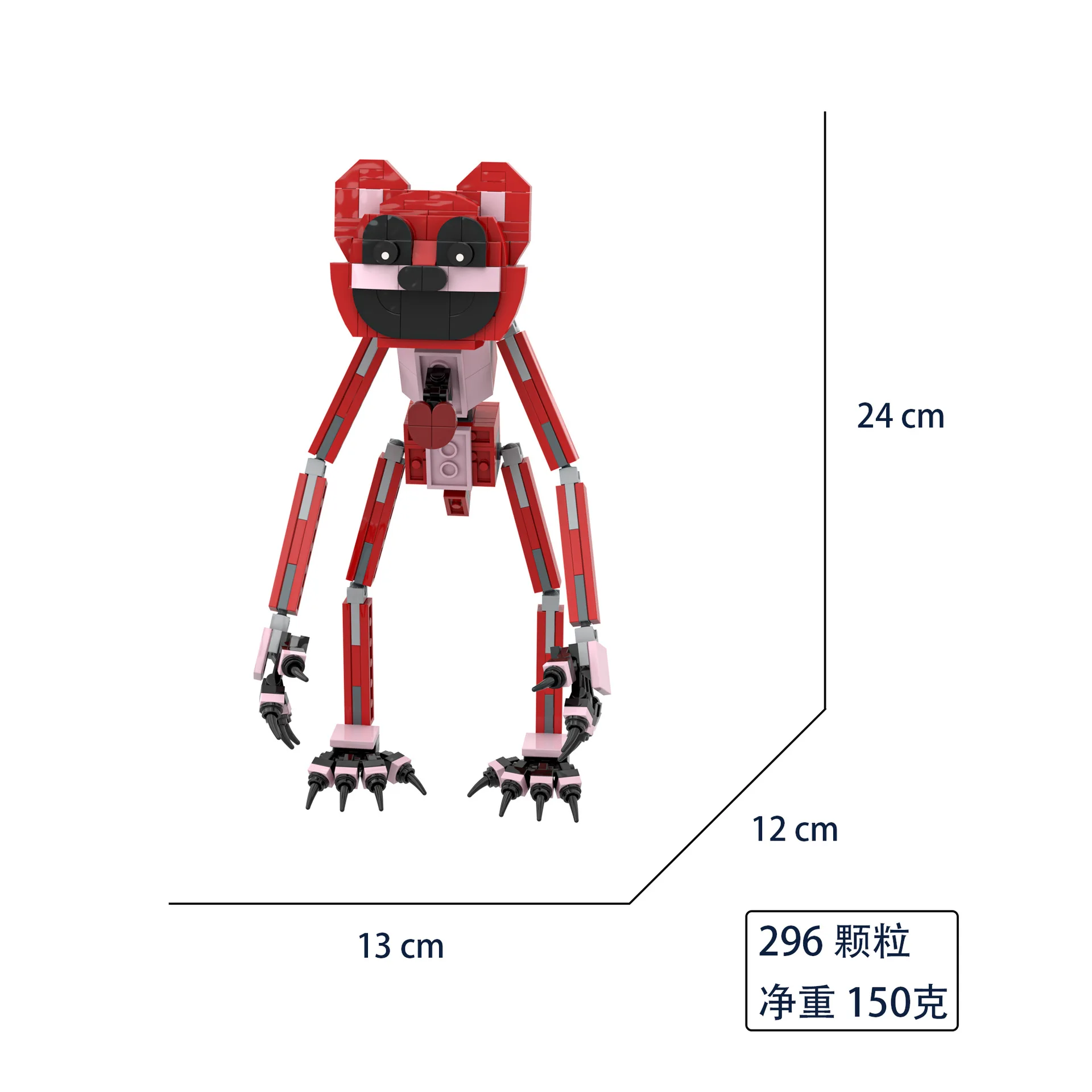 New Smiling Critters Building Blocks Smiling Critters Dogday And Catnap Block Set Cat Nap Dog Catnat Figure Kawaii Anime Animals