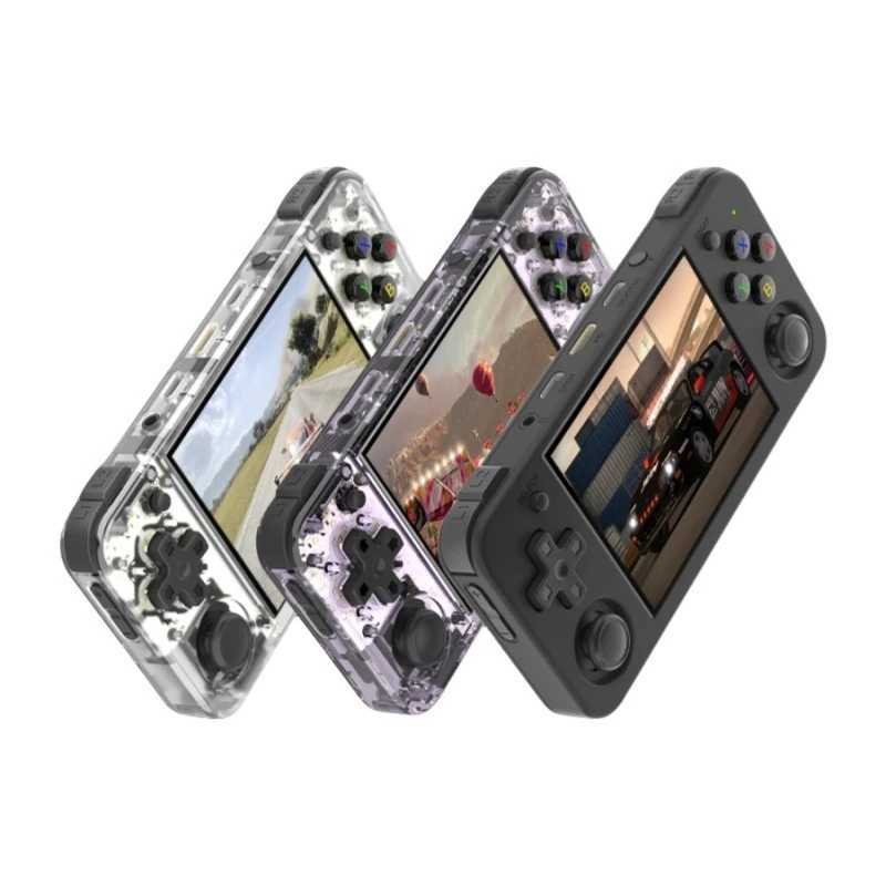 Game machine 2024 New Rg35xx H 10k+ Game 3.5-Inch Ips Hd Sn Side Scrolling Retro Portable Open-Source Handheld Arcade Controller Games Z241113