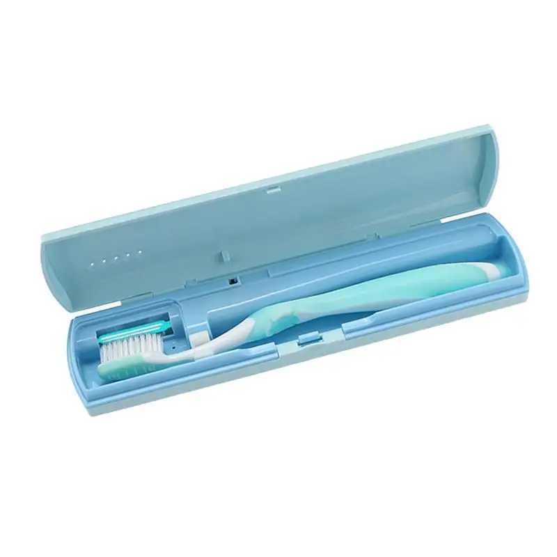 Toothbrush Sanitizer 1 Travel Box Without UV Case Dual Use USB Holder 240414