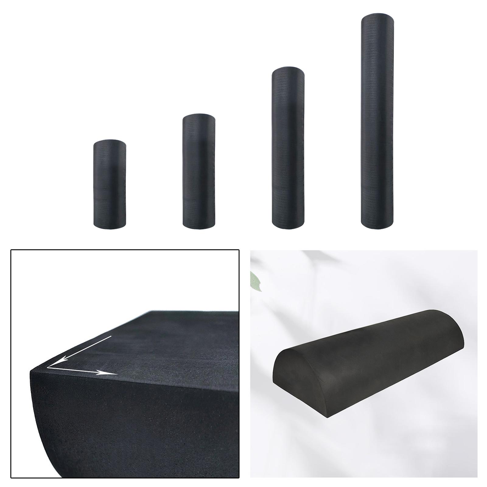 Half Yoga Column Round Roller Balance Trainer Durable Lightweight Semicircle smile