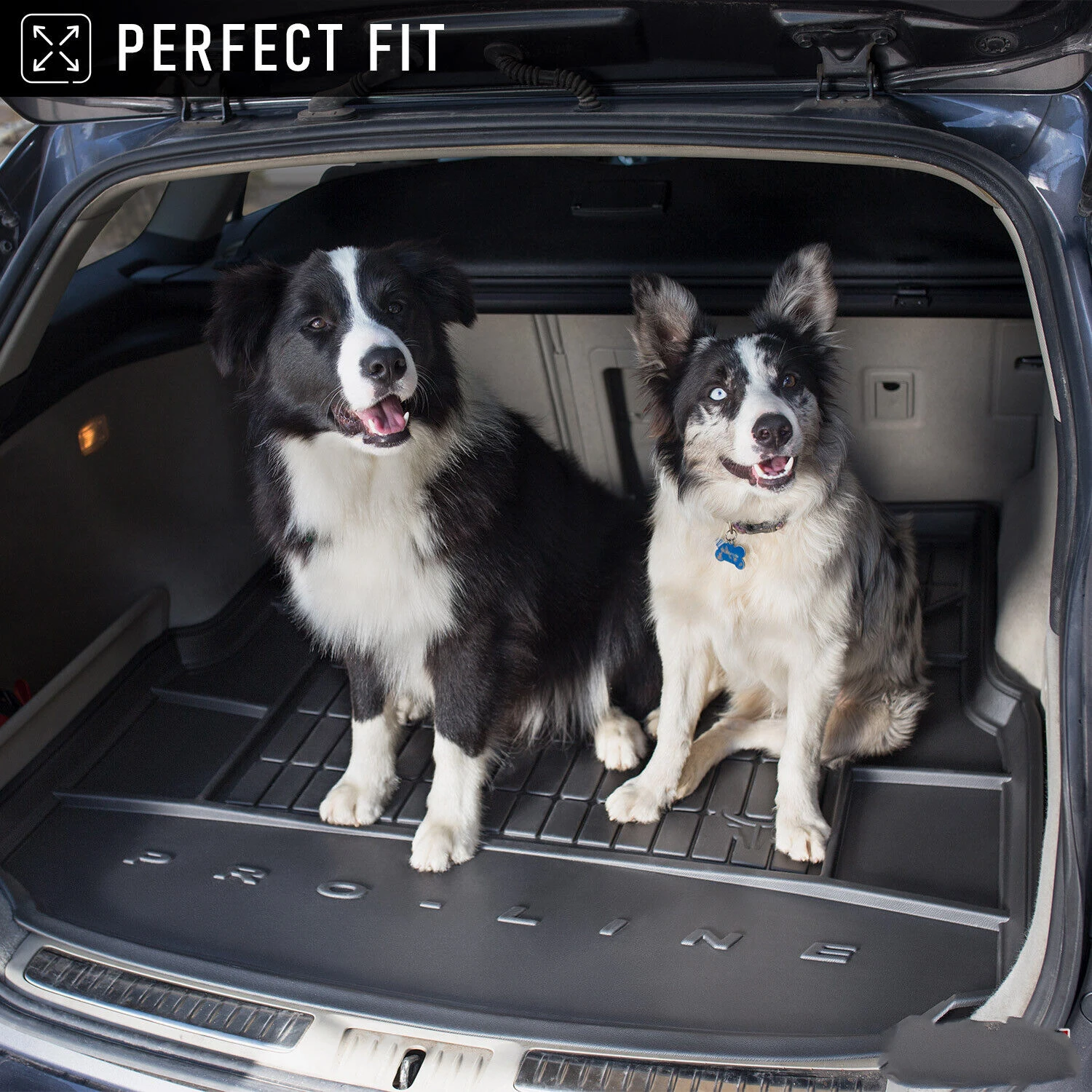 Car Trunk Mat For VW Tiguan L 7 Seats 2017~2023 Car Rear Trunk Mats Floor Tray Boot Liner Protective Pads Accessories 0058f