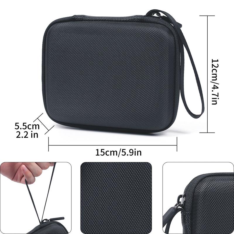Guitar Pick Box Holder Waterproof Storage Case For Guitar Pick Dustproof Pick Pouches With Soft Lining For Tuner Capo Strings