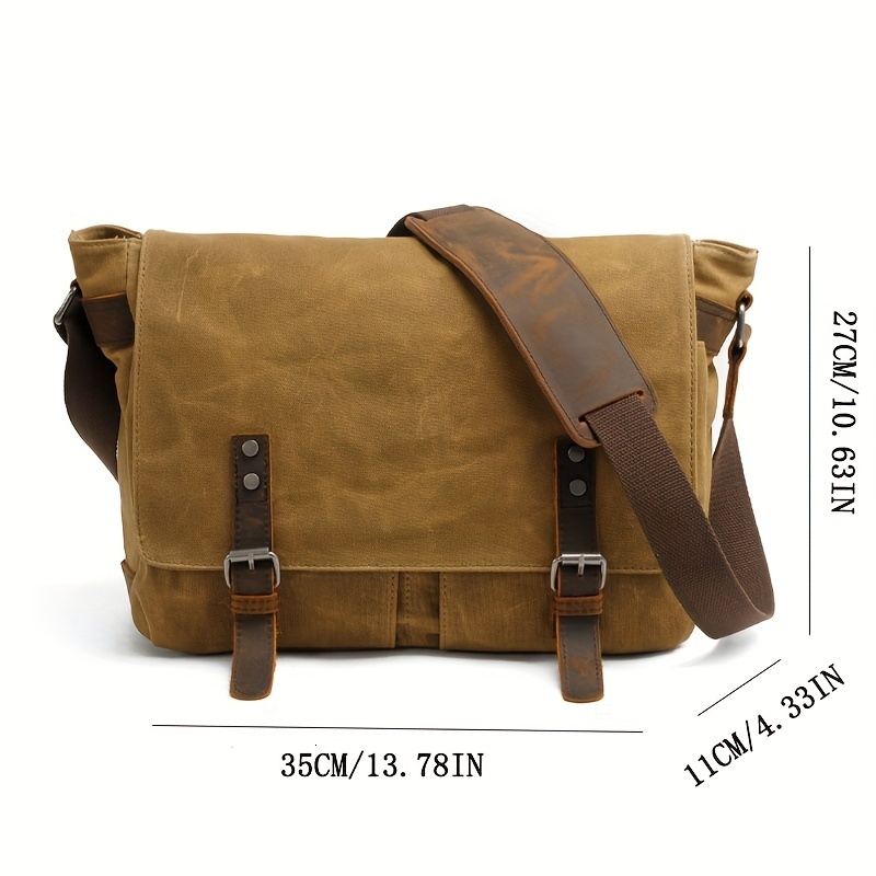Canvas Messenger Men hot - Laptop Shoulder Bag for School & Work