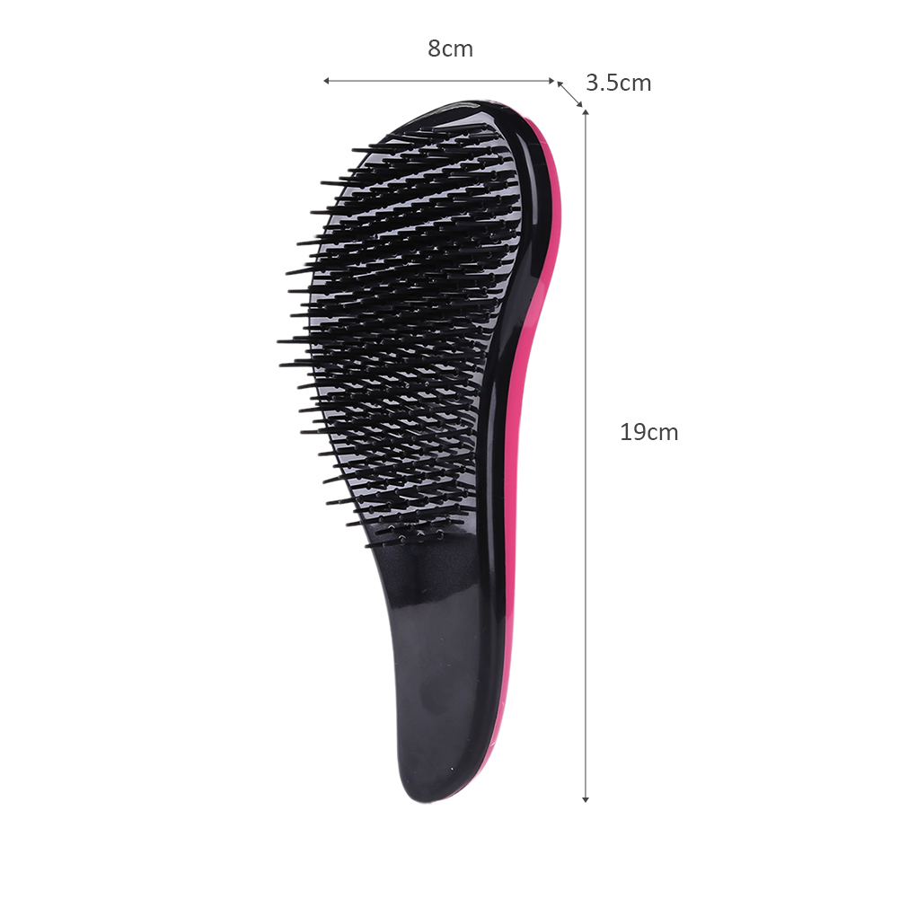 Comb Hairbrush Detangle Hair Scalp Massage Brush Wet Curly Styling Tools smile