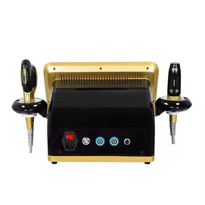 2-In-1 Hifu Machine neck lines elimination High Comfort shaping v-face skin revitalization body sculptures