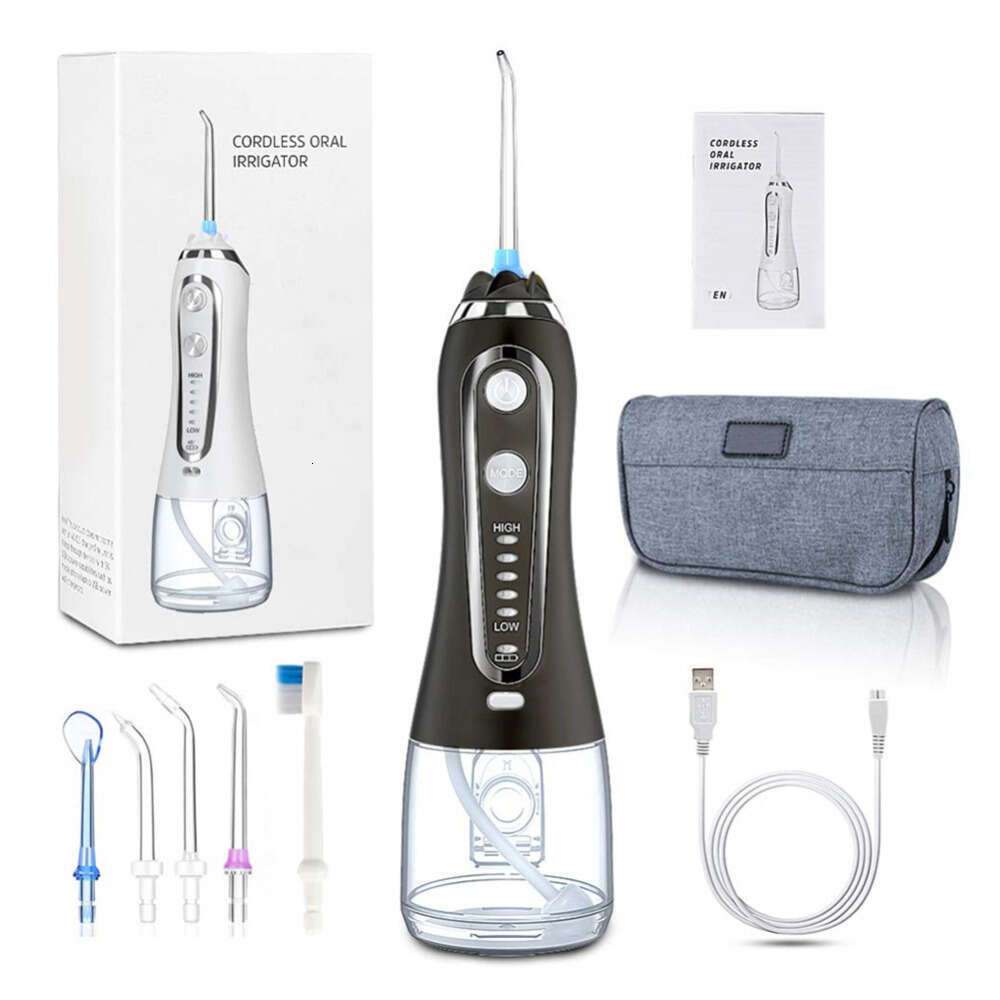 shanshi Portable Rechargeable Pick Teeth Cleaner 3 Modes Cordless Tooth Rotatable Usb Water sser