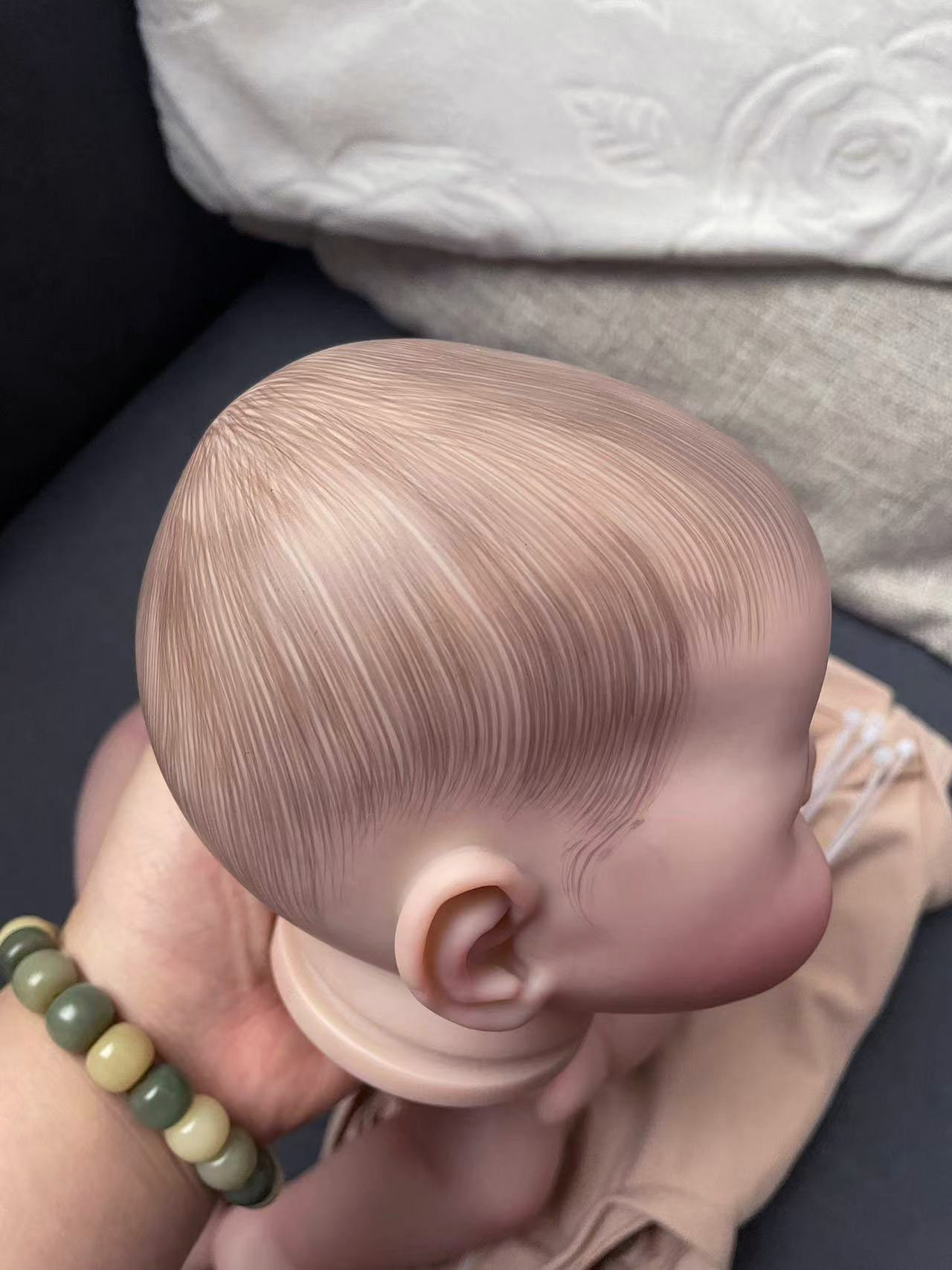 19inches Reborn Painted Doll Kits Soft Vinyl Reborn Baby Dolls Accessories DIY Realistic Toys DIY Reborn Dolls Kits