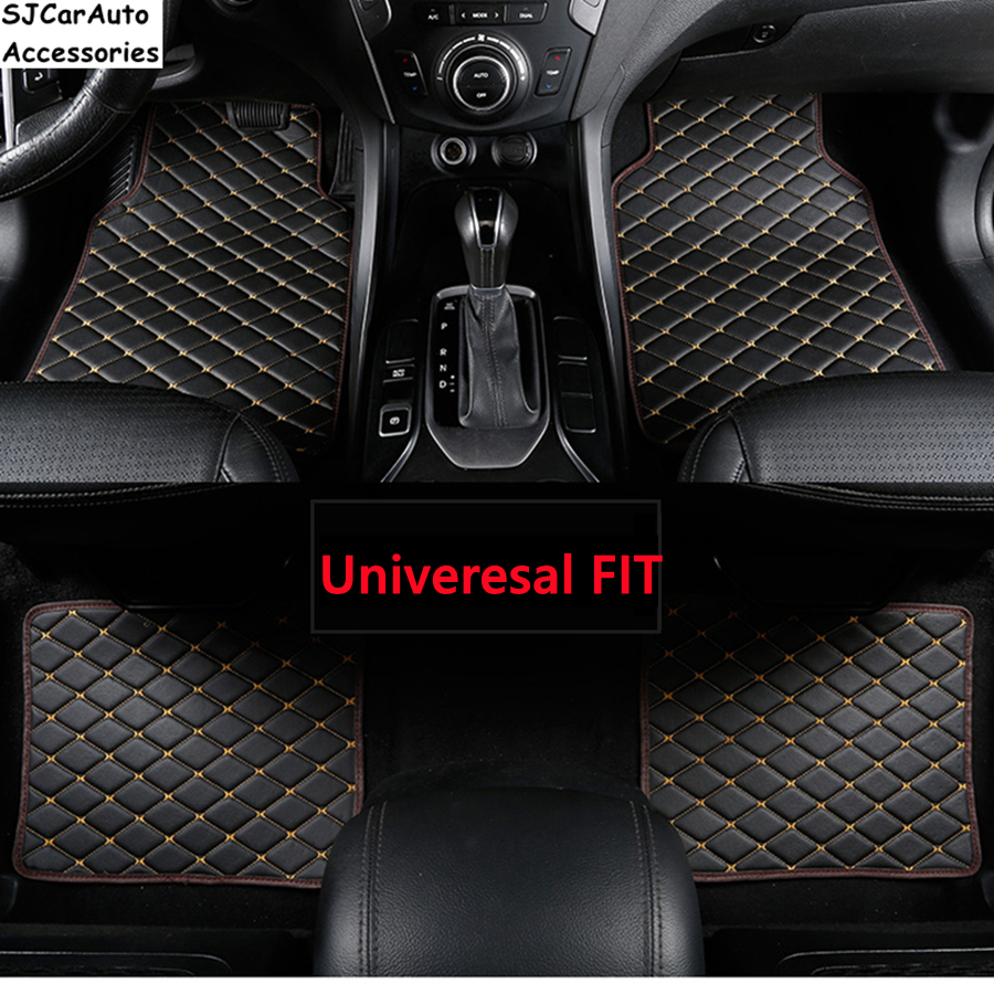 Universal Fit 4PCS XPE Car Mat Floor Liner Foot Pads For SUZUKI SWIFT S-CROSS SX4 ALTO Vitara Jimny Kizashi Ignis