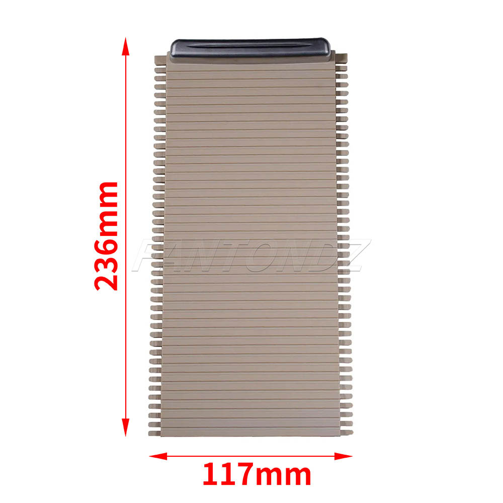 For XC60 V60 2011-2017 S60 S60L 11-19 Black/Beige Car Water Drink Cup Holder Center Console 39868873 Roller Blind Cover