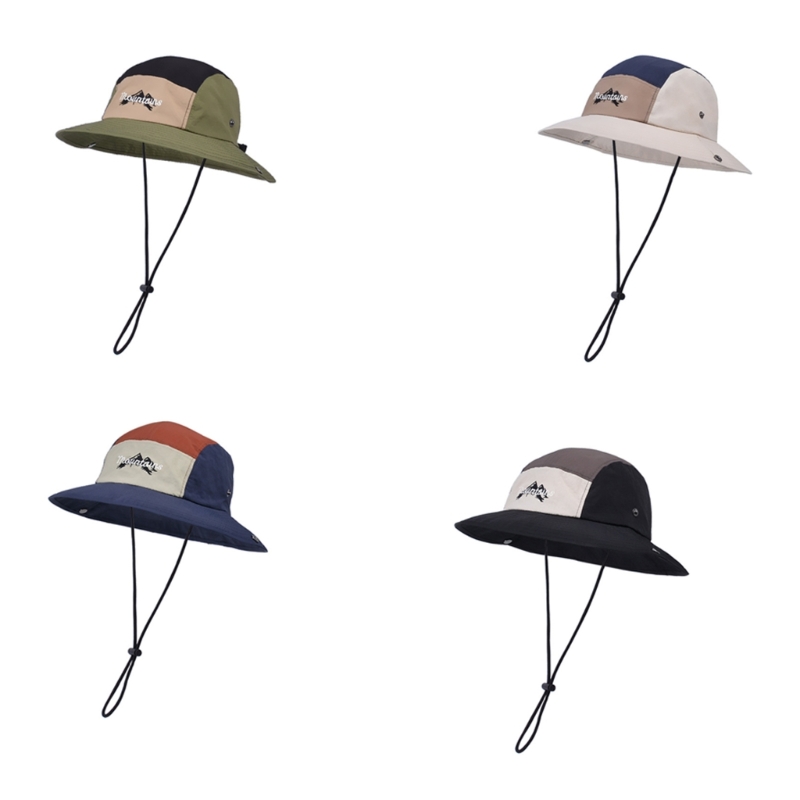 Fisherman For Summer Hat Male ddmysmile Outdoor Bucket Hat Moisture Wicking Wide Brims Hat Smile