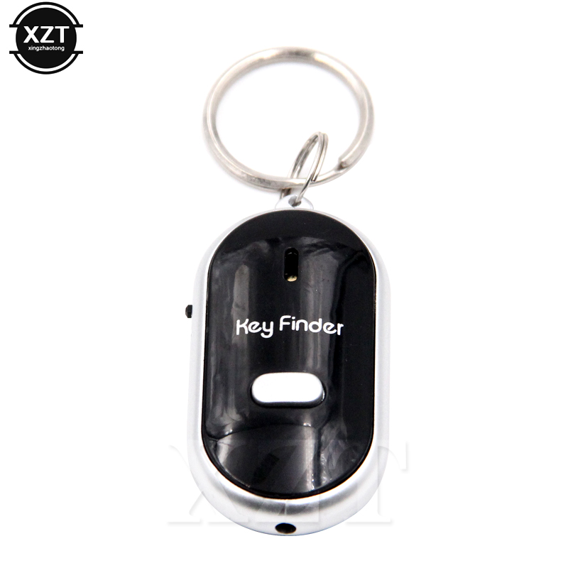 1PCS LED Key Finder Whistle Object Finder Audio Sensor Flash Electronic Alarm Tracker Elderly Anti-lost Alarm Device