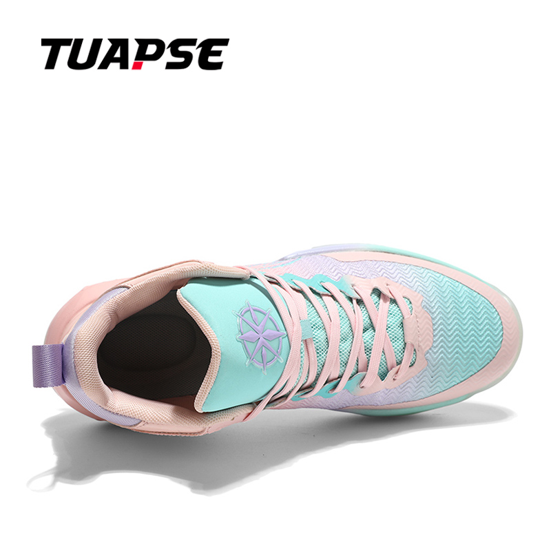 TUAPSE High Top Brand Basketball Shoes Men High Quality Basketball Sneakers Men Outdoor Sports Shoes 2024 Training Male Shoes