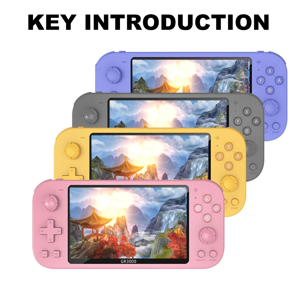 X20 MAX Handheld Game Console 8G Built in 2500 Games 5.1 Inch HD Screen Retro Video Game Console Best Gift for Kids and Adults