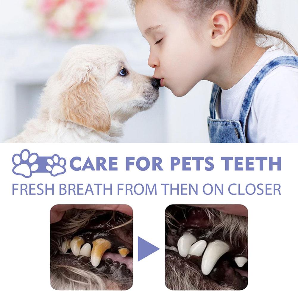 50ml Dog Cat Tooth Cleaner Spray Pet Mouth Pet Cleaner Deodorant Breath Fresh Breath Freshening Spray Pet's Oral Cleanse Ke D5D4