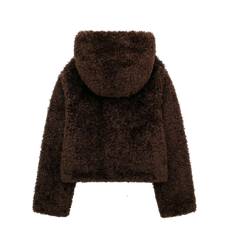 shanshi fur coat women Autumn New and Jacket Women's Fashion Style Artificial Fur Effect Short