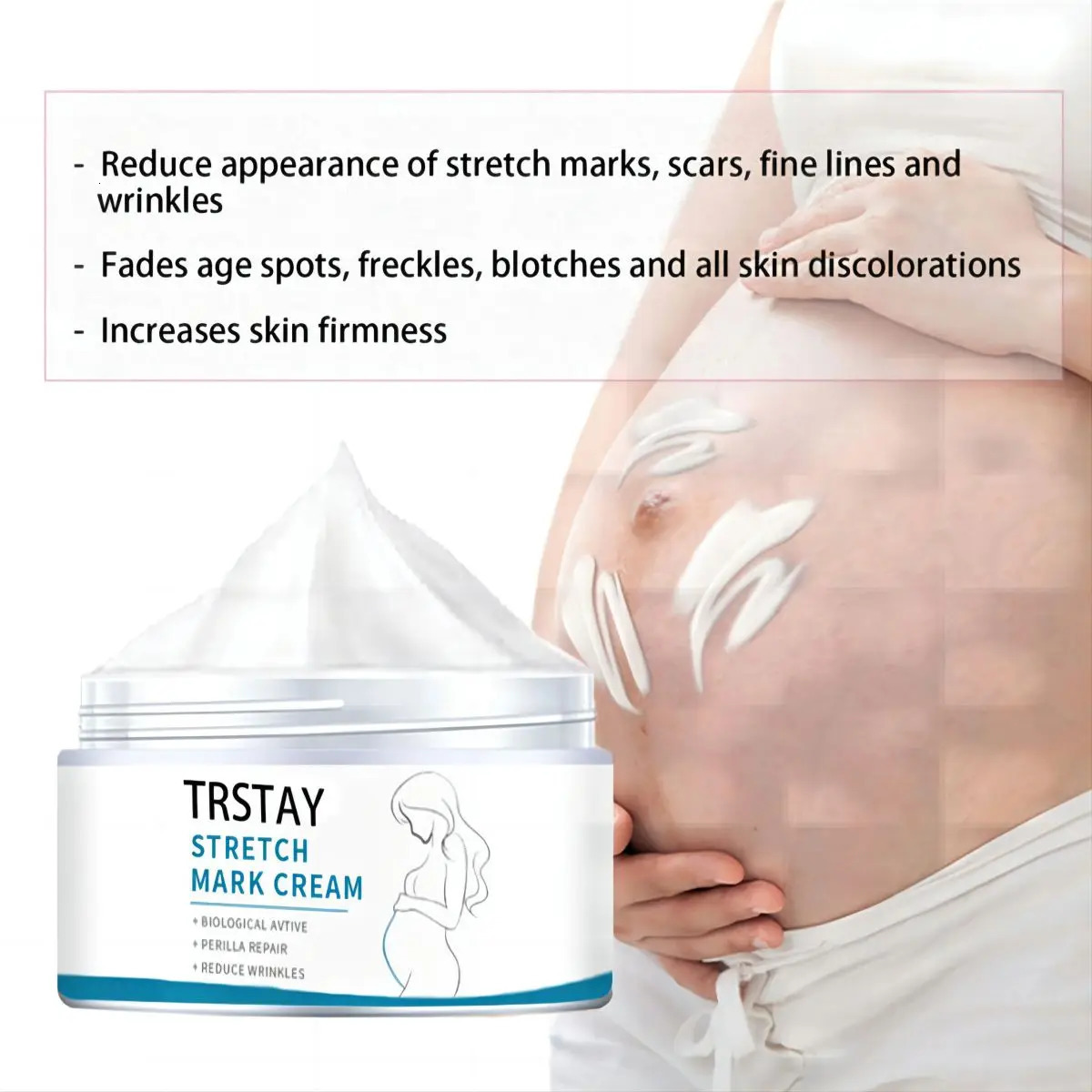 Pregnant Woman Stretch Mark Repair Cream Postpartum and Fade Marks To Prevent Obesity Moisturizing Skin Care 241112