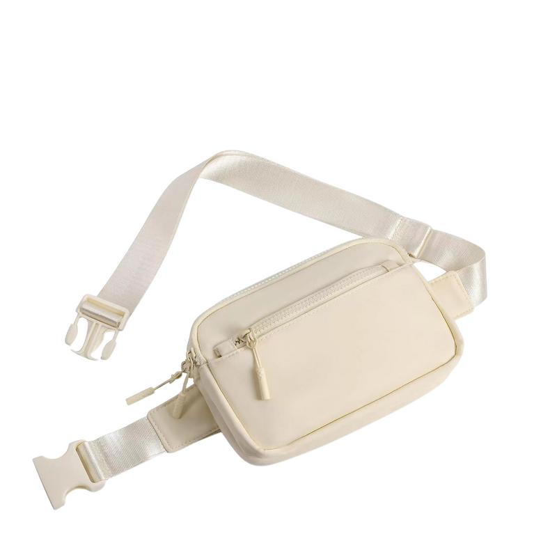 Cross Pack Body Purse Fanny Shoulder Bag Fashionable Waterproof Waist Pack With Adjustable Strap For Traveling Running Hiking smile