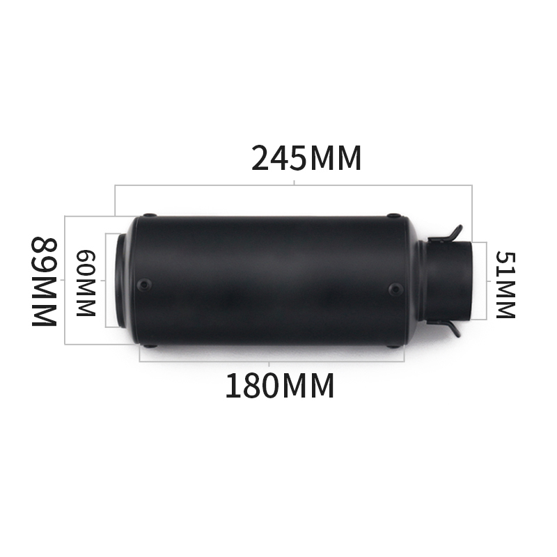 Universal Motorcycle 51MM Yoshimura Exhaust Pipe Escape Modify Moto Scooter Muffler DB Killer Remova For CBR1000RR MT09 R1 DUKE