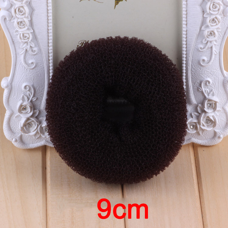 1/3/5PCS M L Black/Brown/Ivory Hair Bun Maker Donut Bagel For Hair Tools Hairpin Hair Accessories For Women Styling Braids