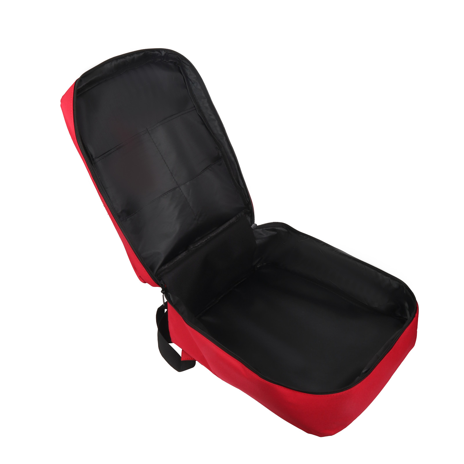 Backpack Emergency First Red Aid Bag Empty Medical First Aid Backpack Treatment First Responder Trauma Bag with Reflective Strip smile